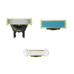 Philips Norelco OneBlade QP93650 - Premium Shaving Head for Effortless Grooming & Precision Shaving